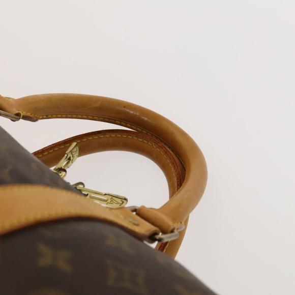 LOUIS VUITTON Monogram Keepall 55 Boston Bag M41424 LV Auth 118704 - Picture 8 of 16